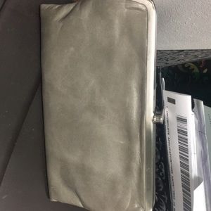 Grey Hobo wallet/ clutch